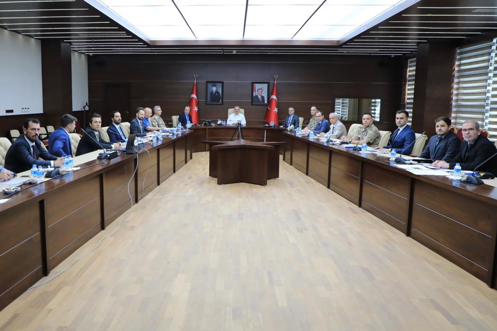 Elazığ’da İl Güvenlik Ve Asayiş Koordinasyon Toplantısı Düzenlendi