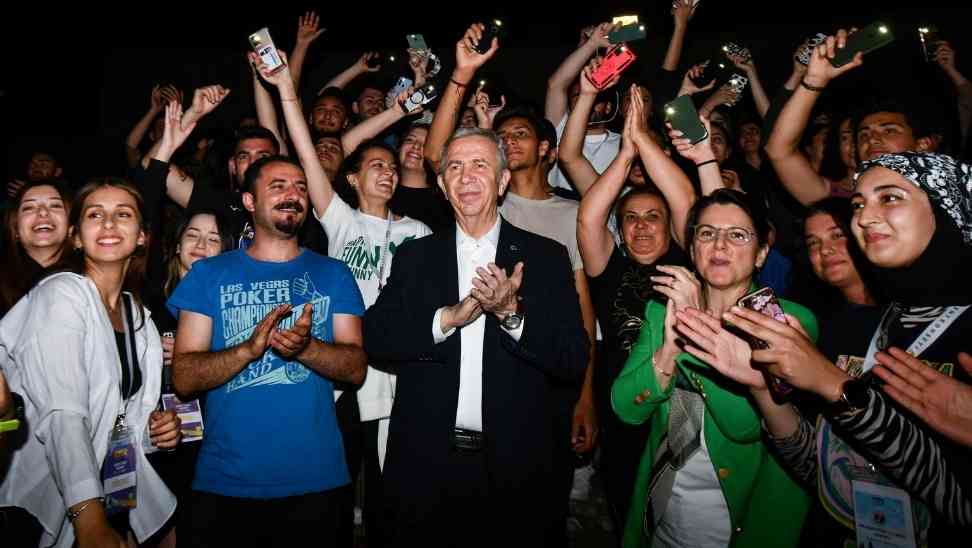 Ankara Büyükşehir Belediye Başkanı Mansur Yavaş ‘Gençlik Kampı’na Katıldı