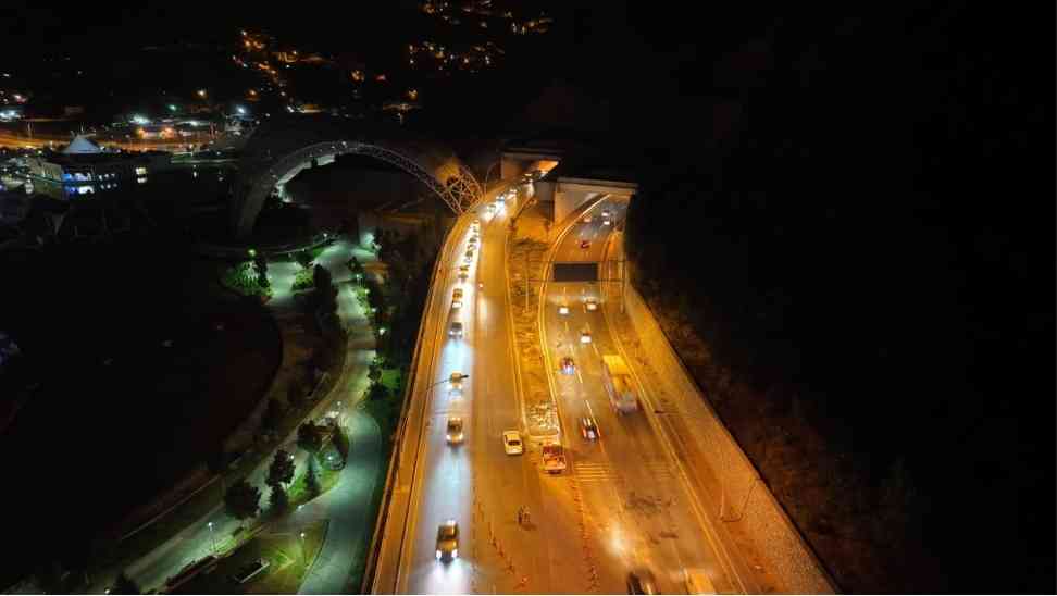 Kuzey Ankara Tüneli Yeniden Trafiğe Açıldı