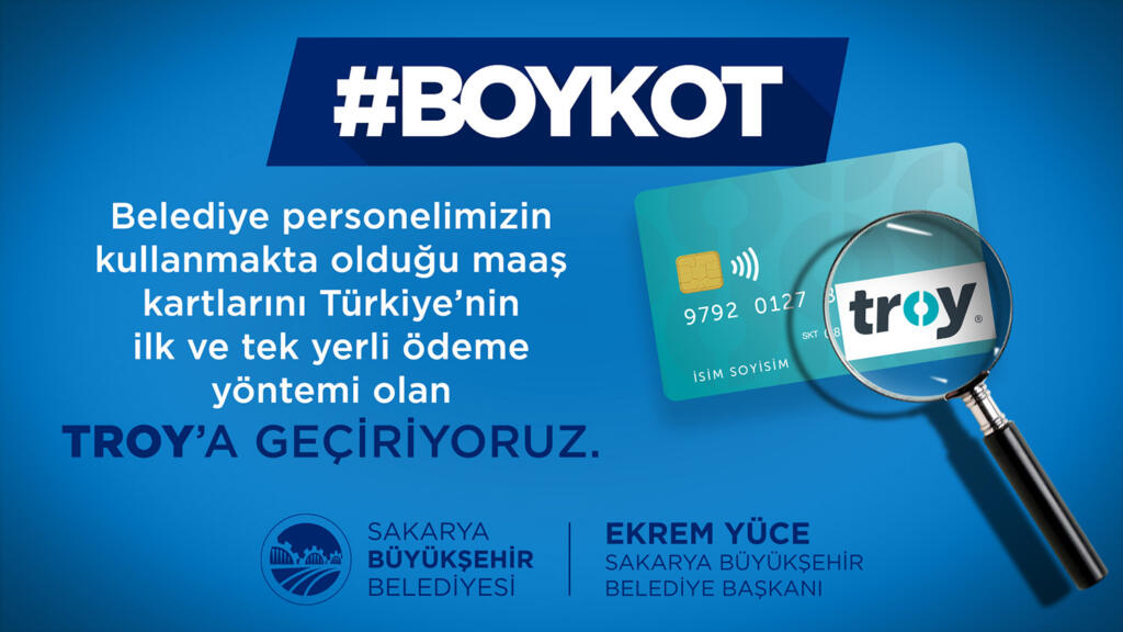 Sakarya Büyükşehir Belediyesi, Türkiye’nin ödeme yöntemi TROY’a geçiyor