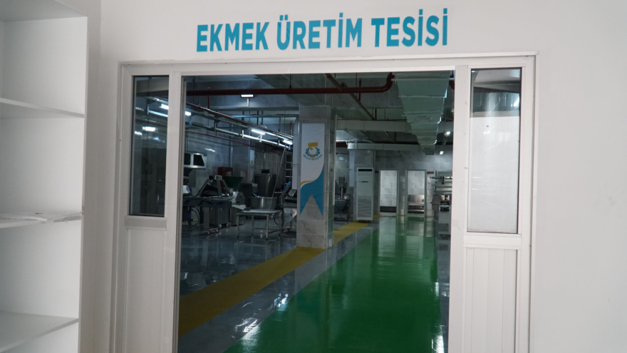 Şanlıurfa Haliliye Belediyesi ekmek üretim tesisi kurdu